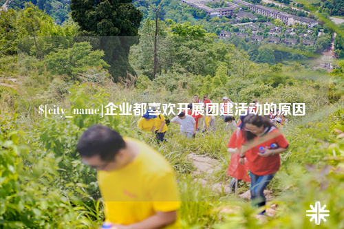九江企业都喜欢开展团建活动的原因